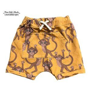 Dear Sophie Sz 134/140 (9-10Y) Orange Monkey Shorts